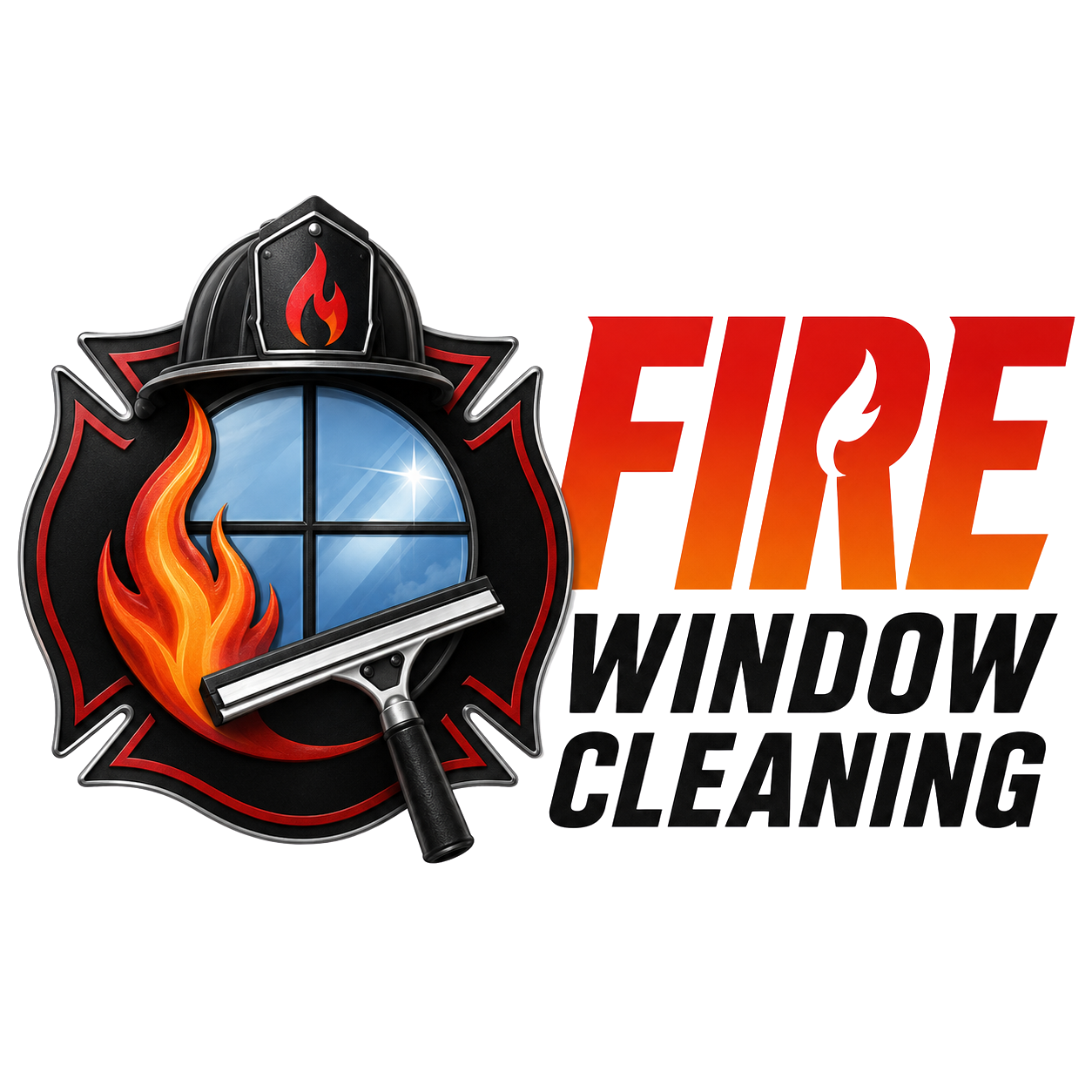 Fire Window Cleaning logo